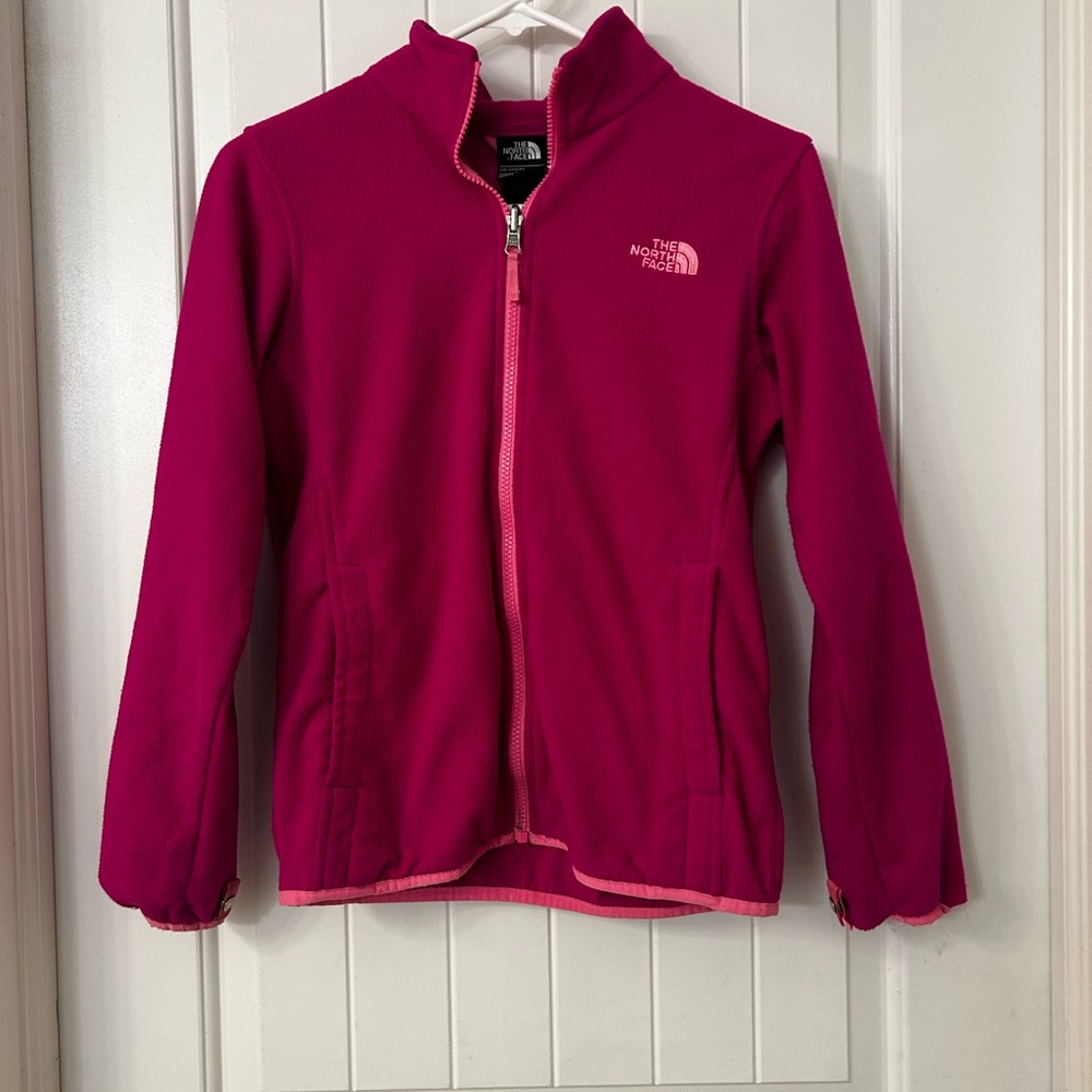 The North Face Vibrant Pink Fleece Jacket